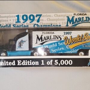 World Series Marlins Diecast Truck